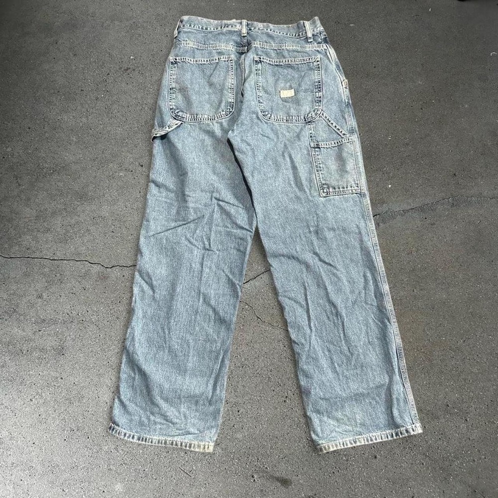 Vintage men's GAP light wash baggy carpenter jeans Size 32x30